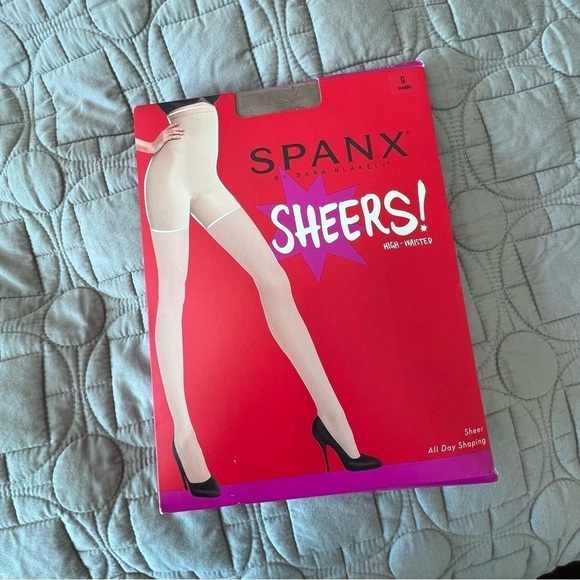 SPANX BY SARA BLAKELY SHEERS! HIGH - WAISTED - Picture 1 of 5